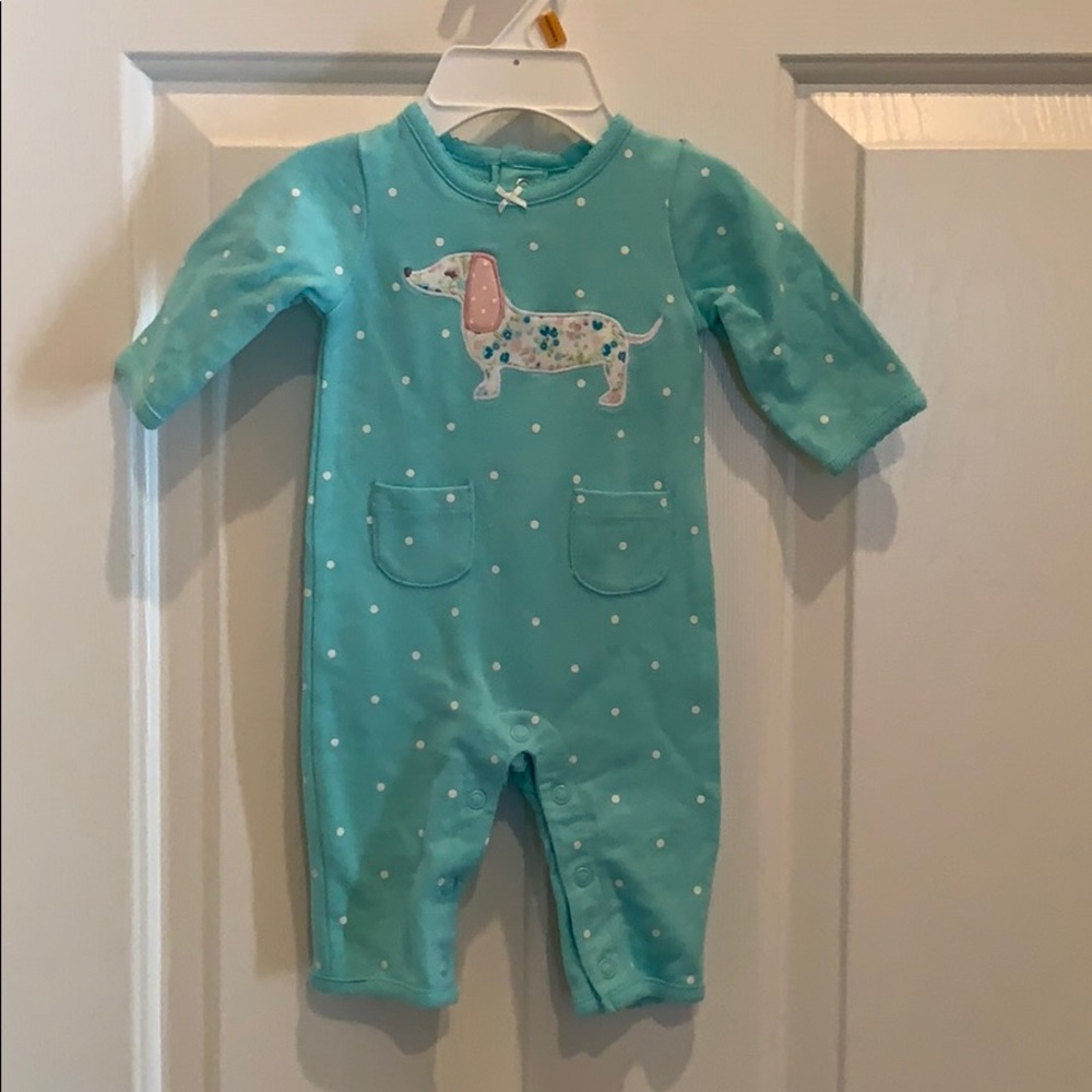Baby sleep or play dog one piece